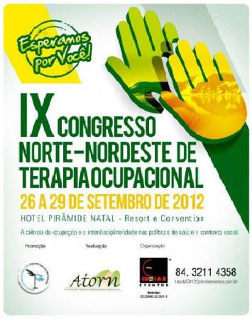 IX congresso Norte - Nodeste de Terapia Ocupacional